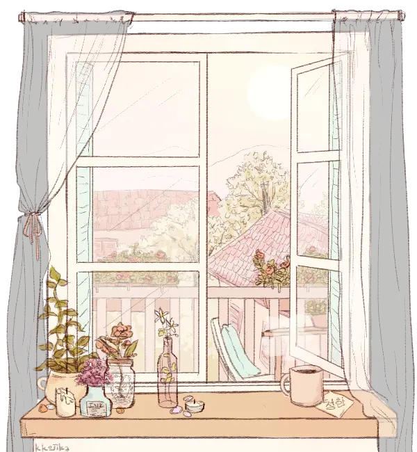 Open Window Drawing Png Aesthetic Window Drawing Open Window Png