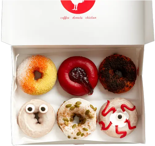 You Can Get Federal Donuts Delivered For Halloween Phillyvoice Cider Doughnut Png Spooky Transparent