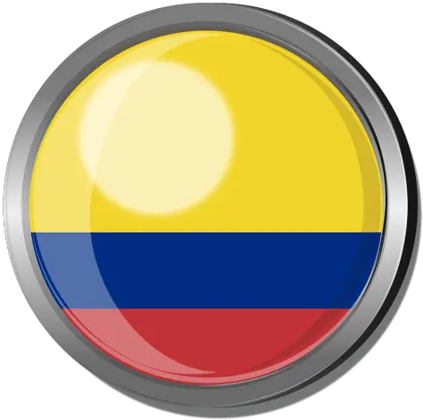 Colombia Flag Badge Colômbia Png Colombia Flag Png