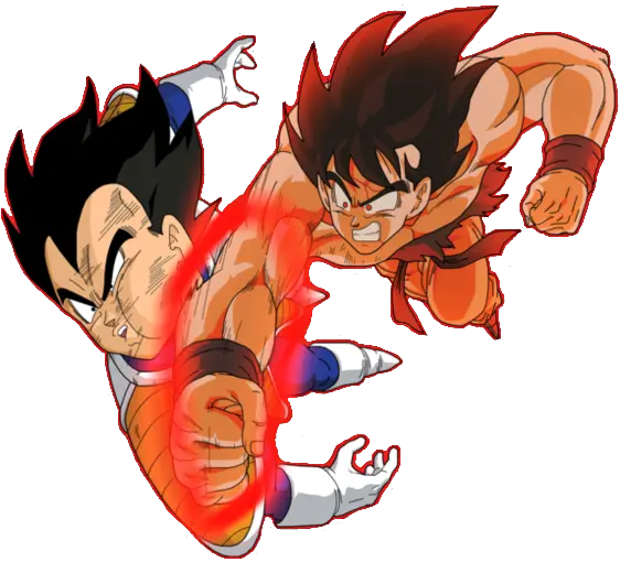Goku Vs Vegeta Png Image Goku Vs Vegeta Png Goku And Vegeta Png