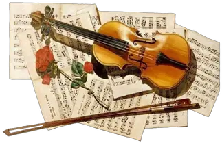 Sheet Music Violin Violinist Png Violin Transparent Background