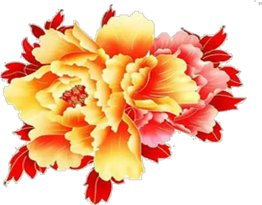 Midautumn Festival Mooncake Chinese Zodiac Plant Flower For Lovely Png Peony Transparent