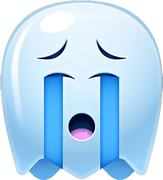 Ghost Emojis Free By Wardell Brown Dot Png Cry Icon Facebook