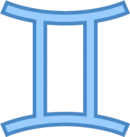 Gemini Icon In Blue Ui Style Gemini Sign In Blue Png Gemini Icon