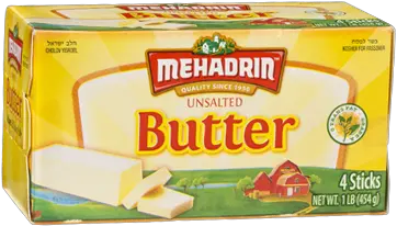 Product Listing 1 Stick Mehadrin Butter Png Stick Of Butter Png