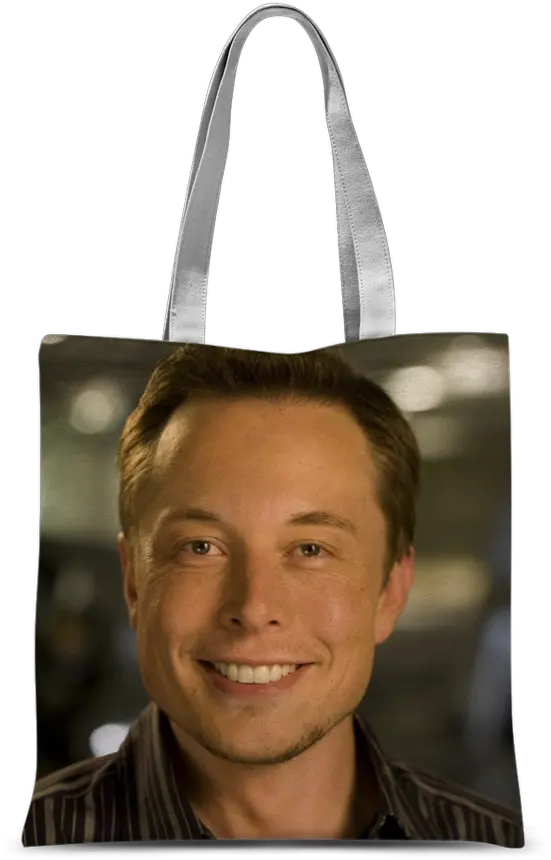 Elon Musk Sublimation Tote Bag Elon Musk Face Change Png Elon Musk Png
