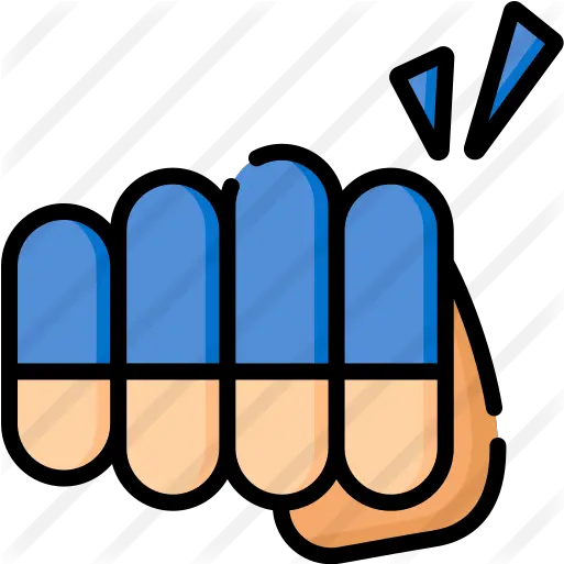 Punch Free Gestures Icons Fist Png Punch Icon Png