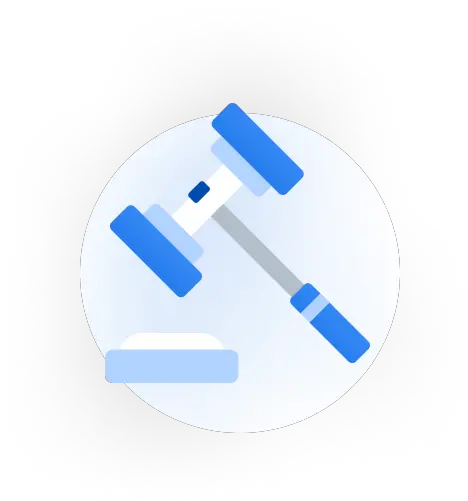 Legal Guide Hammer Png Electronic Signature Icon