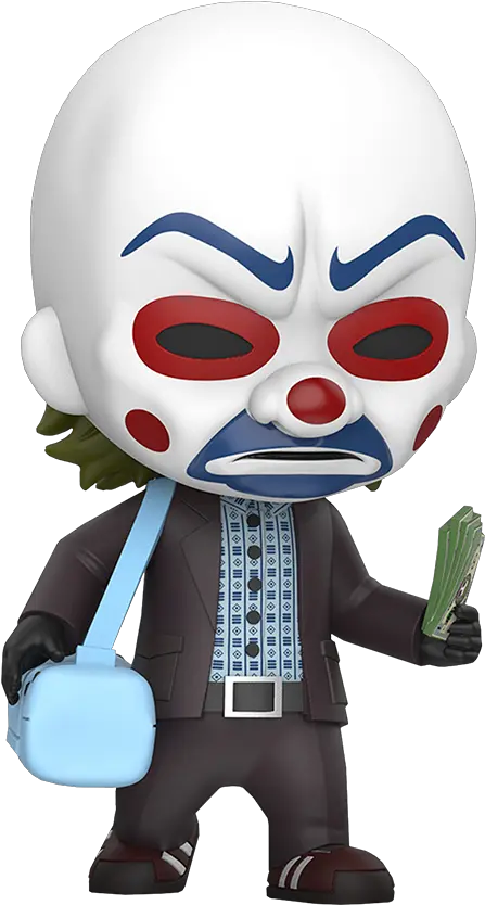 Pop Joker Bank Robber Hd Png Download Dark Knight Trilogy Cosbaby The Joker Joker Mask Png