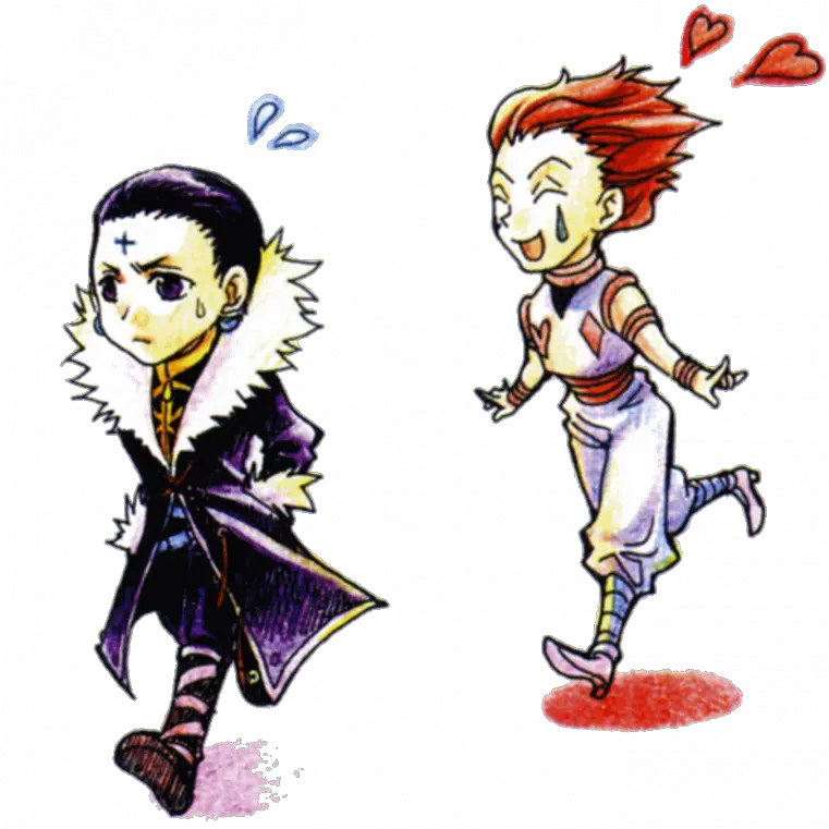 Hisoka X Kuroro Nombre De Chapitres Hunter X Hunter Chibi Png Hisoka Png