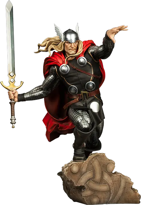 Thor Premium Figure Thor Marvel Now Swords Png Thor Comic Png