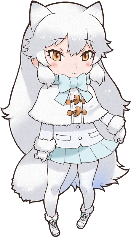 Arctic Fox Kemono Friends Arctic Fox Png Arctic Fox Png