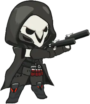 A Few Bad Newbies Overwatch Reaper Gif Png Gun Icon Anime Gif