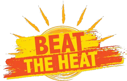 Cooling Centers City Of Ontario California Clipart Beat The Heat Png Heat Png