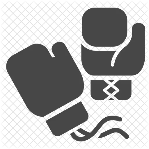 Free Boxing Gloves Icon Of Glyph Style Illustration Png Boxing Gloves Icon