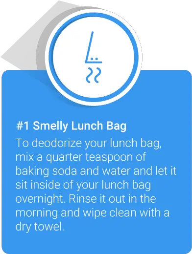 How To Clean A Smelly Or Moldy Lunch Bag Vertical Png Lunch Bag Icon