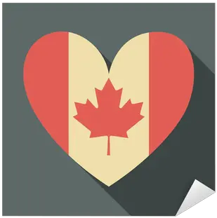 Canadian Flag Icon Sticker U2022 Pixers We Live To Change Canada Png British Flag Icon