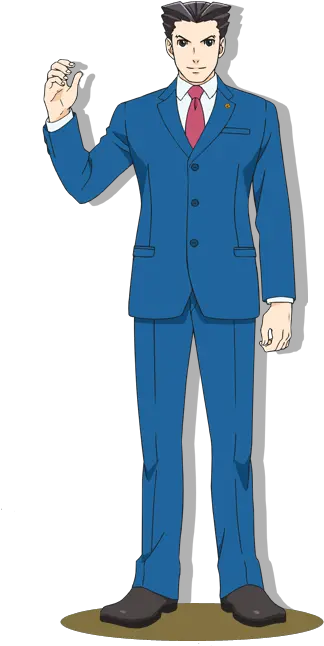 Download Phoenix Wright New Design Png Image With No Phoenix Wright Anime Png Phoenix Wright Png
