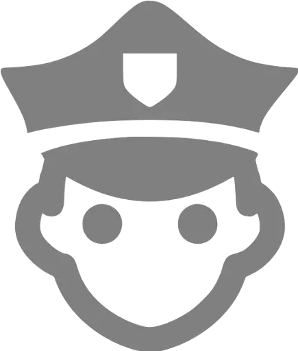 Gray Police 3 Icon Deterrence Png Cop Icon