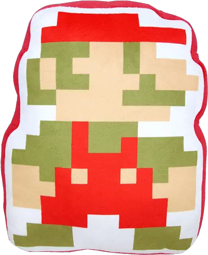 Nintendo 8bit Mario 14 Pillow 8 Bit Super Mario Png 8 Bit Mario Png