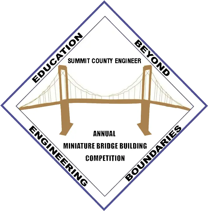 Miniature Bridge Building Competition Summit County Engineer Vertical Png Bridge Transparent
