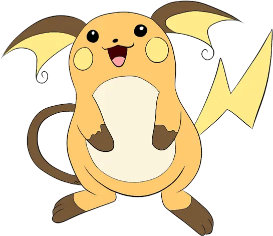 Pokemon Clip Draw Pokemon Raichu Easy Png Raichu Png