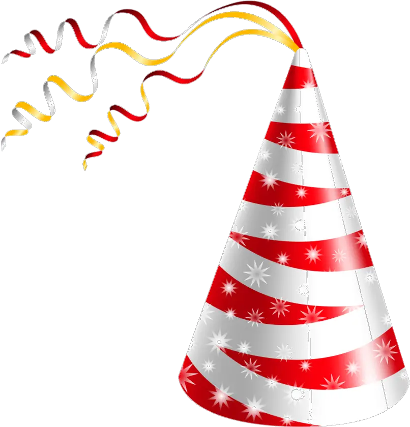 Hat Stripes Birthday Hat Transparent Background Png Stripes Png