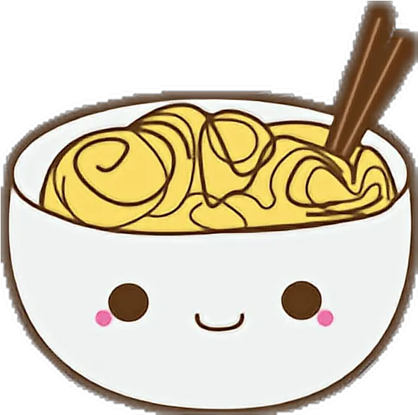 Kawaii Bowl Of Noodles Clipart Full Size Clipart 1120348 Cute Noodle Clipart Png Noodle Bowl Icon