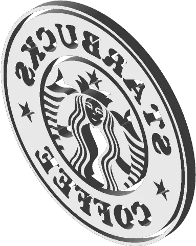 Starbucks Illustration Png Starbucks Logo White