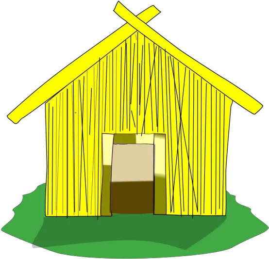Straw House Png Svg Clip Art For Web Download Clip Art Straw House Clipart Straw Icon