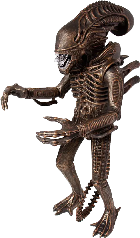 Download Hd Super 7 Xenomorph Bronze 18 Figure Action Action Figure Png Xenomorph Png