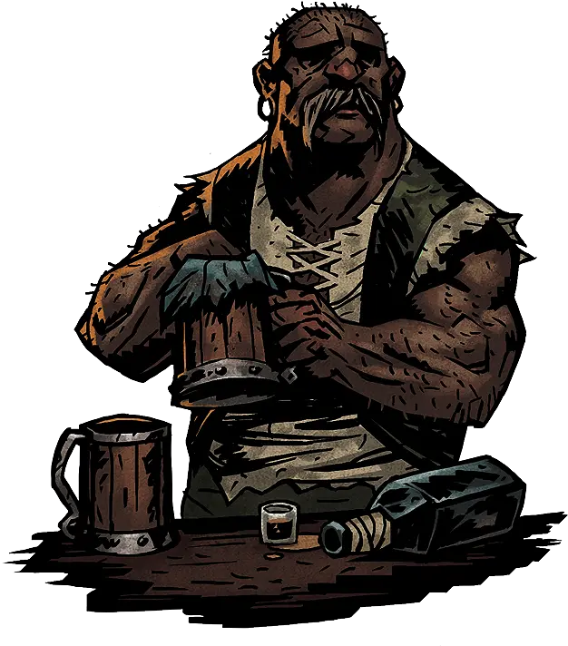 Bartender 5e Background Du0026d Wiki Pixel Art Darkest Dungeon Png Bartender Png