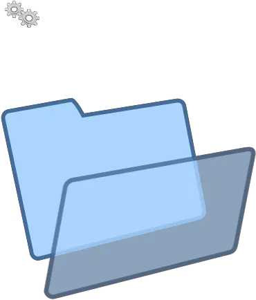 Blue Clipart Folder Png Svg Clip Art Horizontal Dishonored Icon