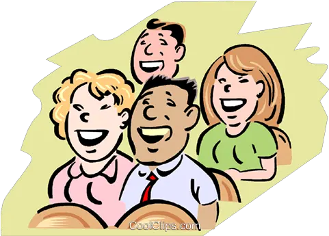 Audience Laughter Royalty Free Vector Clip Art Illustration Audience Clip Art Png Laughing Transparent Background