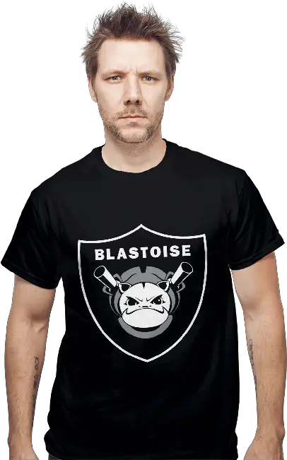 Pokemon Football Blastoise T Shirt Oakland Raiders Shirt Art Player Csgo Png Blastoise Png