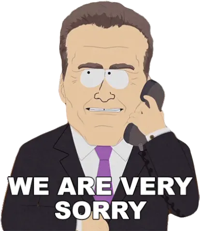 We Are Very Sorry Arnold Schwarzenegger Sticker We Are No Unauthorised Entry Sign Pdf Png Arnold Icon