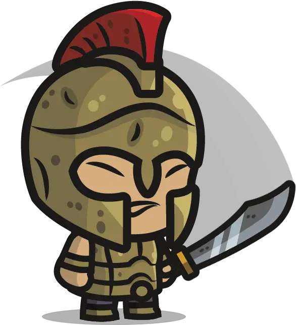 9 Gladiator Cartoon Clipart Full Size Clipart 4951632 Cartoon Greek Warrior Png Gladiator Png