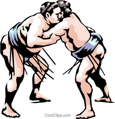 Sumo Wrestlers Royalty Free Vector Clip Art Illustration Clipart Sumo Wrestling Png Wrestling Icon