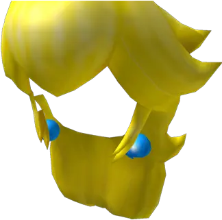 Princess Peach Hair With Crown Roblox Princess Peach Roblox Png Princess Peach Transparent