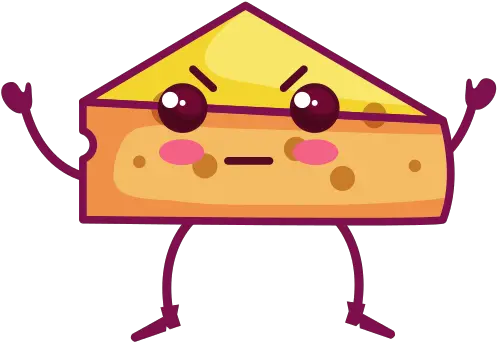 Cheese Slice Kawaii Character Kawaii Cheese 550x550 Cheese Png Cheese Slice Png