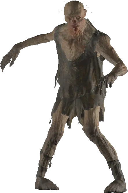 Feral Ghoul Fallout 4 The Vault Fallout Wiki Fallout 4 Ghoul Render Png Ghoul Png