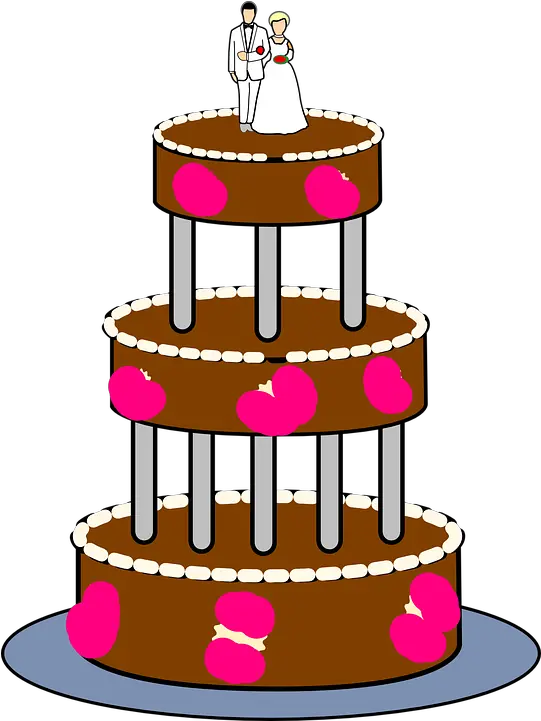 Wedding Cake Tiered Layers Free Vector Graphic On Pixabay Wedding Cake Png Wedding Cake Png png