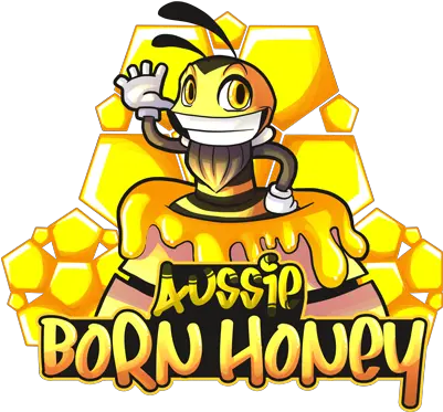 Aussieborn Honey Logo Aussie Born Honey Clip Art Png Honey Logo