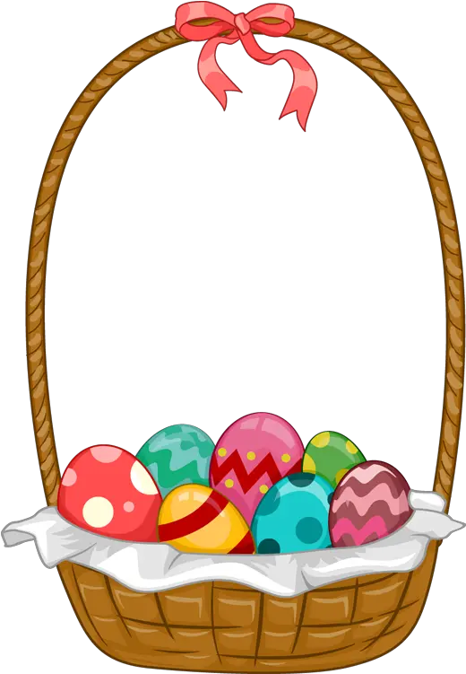 Easter Basket Bunny Png Transparent Bunnypng Easter Egg Basket Png Basket Png