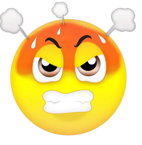 Angry Emoji Faces Png Angry Clipart Emoji Surprised Emoji Transparent Background