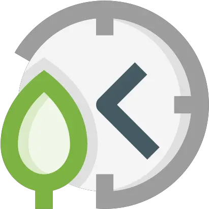 Time Icon Plant Herb Leaf Earth Hour Realtime Png Plant Icon