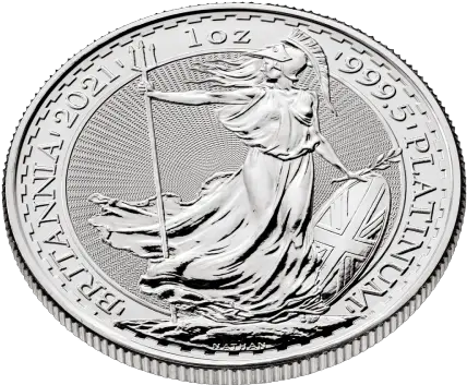 2021 1 Oz Britannia Platinum Coin 1 Oz Platinum Britannia 2021 Png Coin Flip Icon