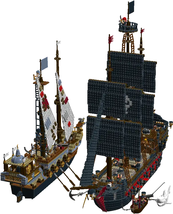 Lego Digital Designer Ship Pirates Lego Captain Hook Ship Png Pirate Ship Png