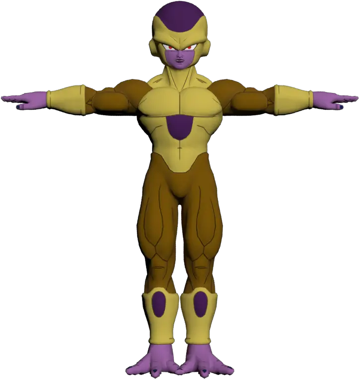 Golden Frieza Image Zeq2 Lite Indie Db Frieza Golden Full Body Png Frieza Png