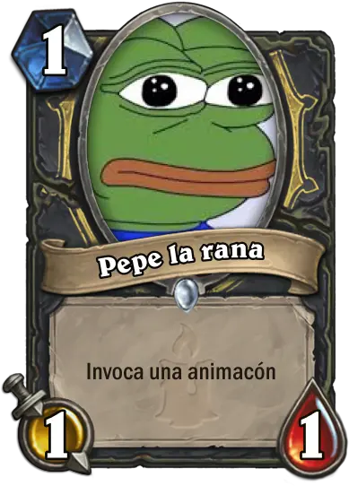 Pepe The Frog Angry Chicken Png Download Original Size Hearthstone Fluffy Broom Pepe The Frog Transparent Background